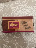 Obleas para helado