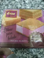 Obleas para helado
