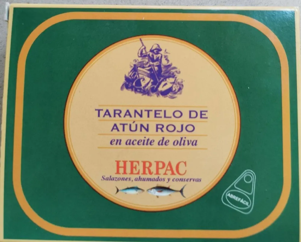 Tarantelo de atún rojo