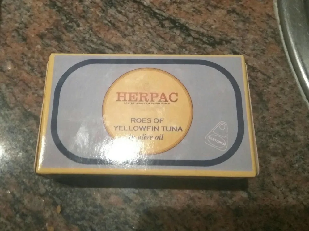 Huevas de atún en aceite de oliva