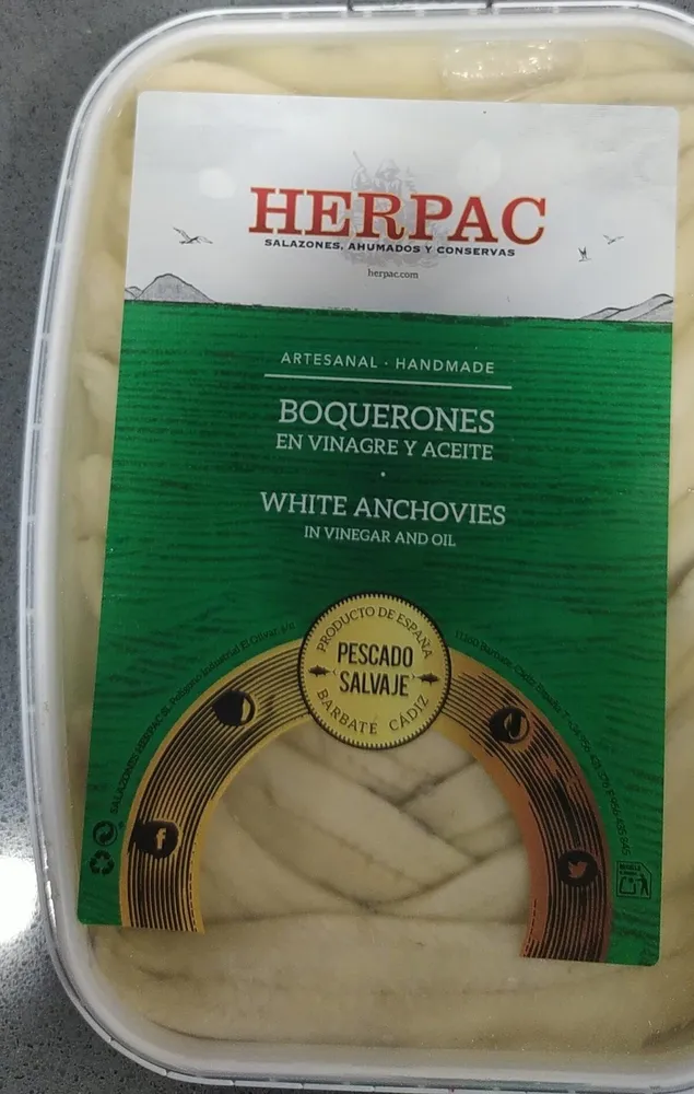 Boquerones en vinagre y aceite