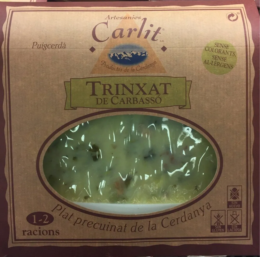 Trinxat de carbasso
