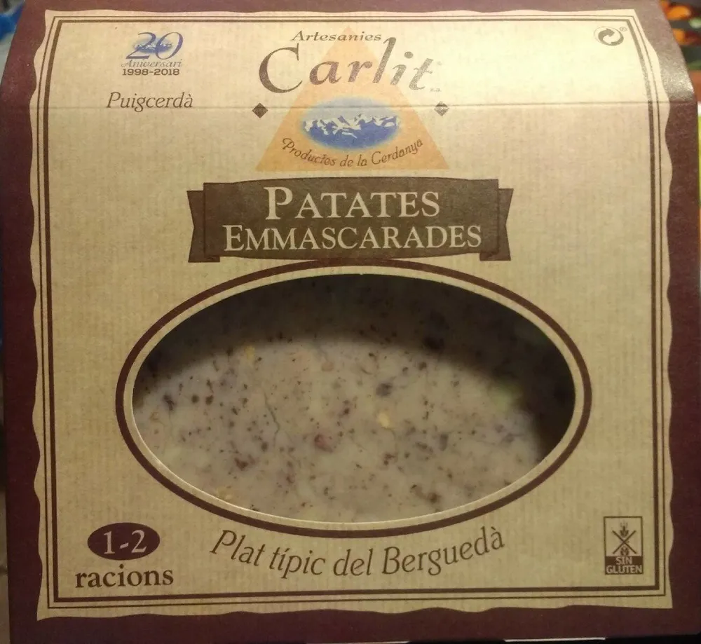 Patates emmascarades