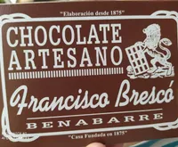 Chocolate artesano Francisco Brescó