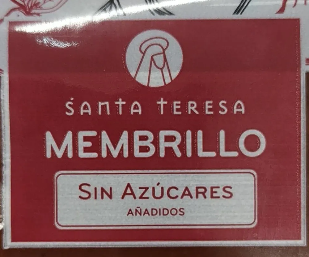 Membrillo sin azúcares añadidos