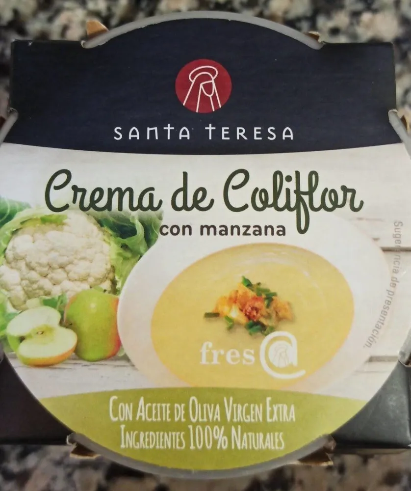 Crema de coliflor