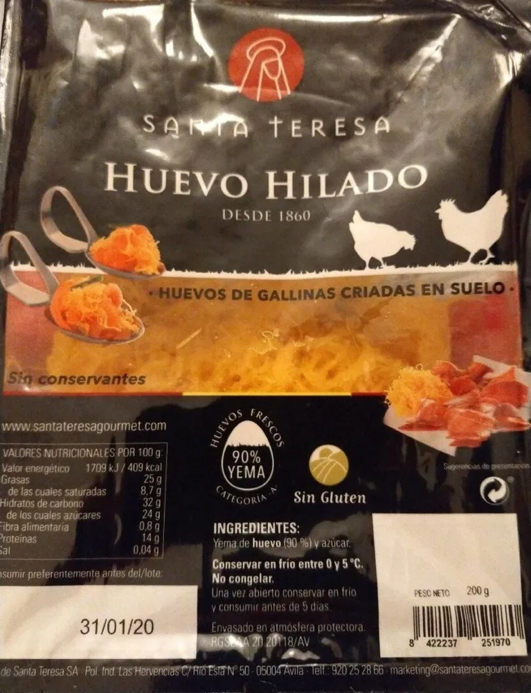 Huevo Hilado