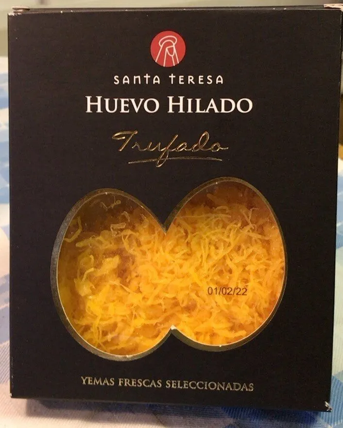 Huevo hilado trufado