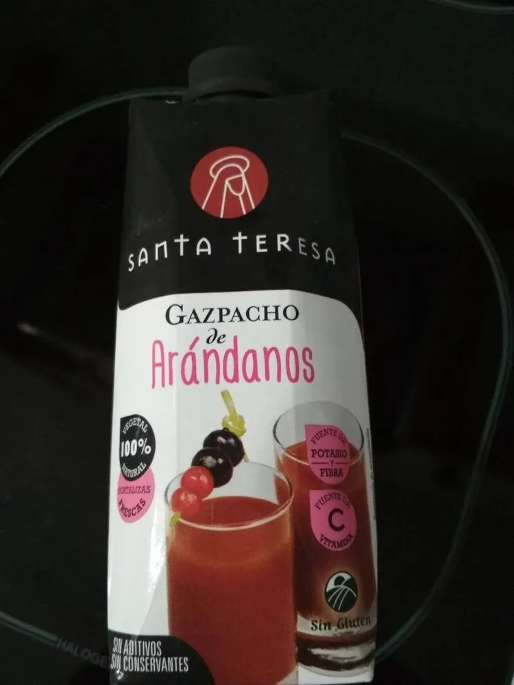 Gazpacho de Arandanos