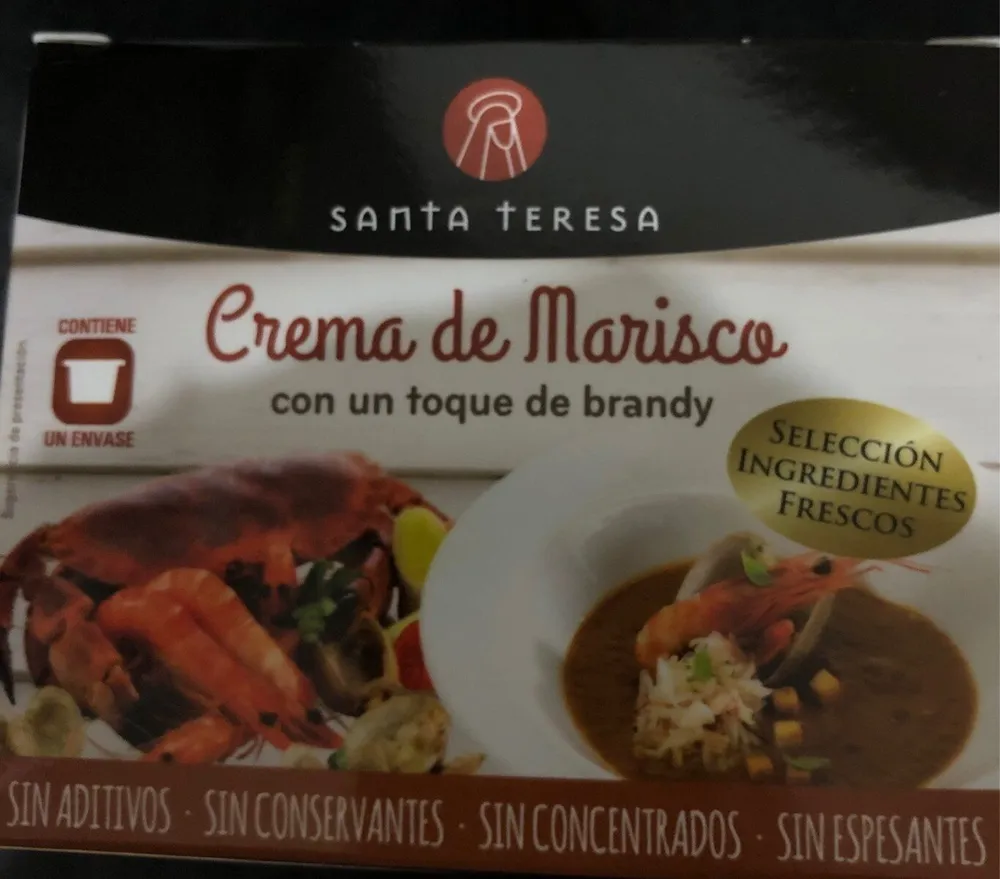 Crema de marisco