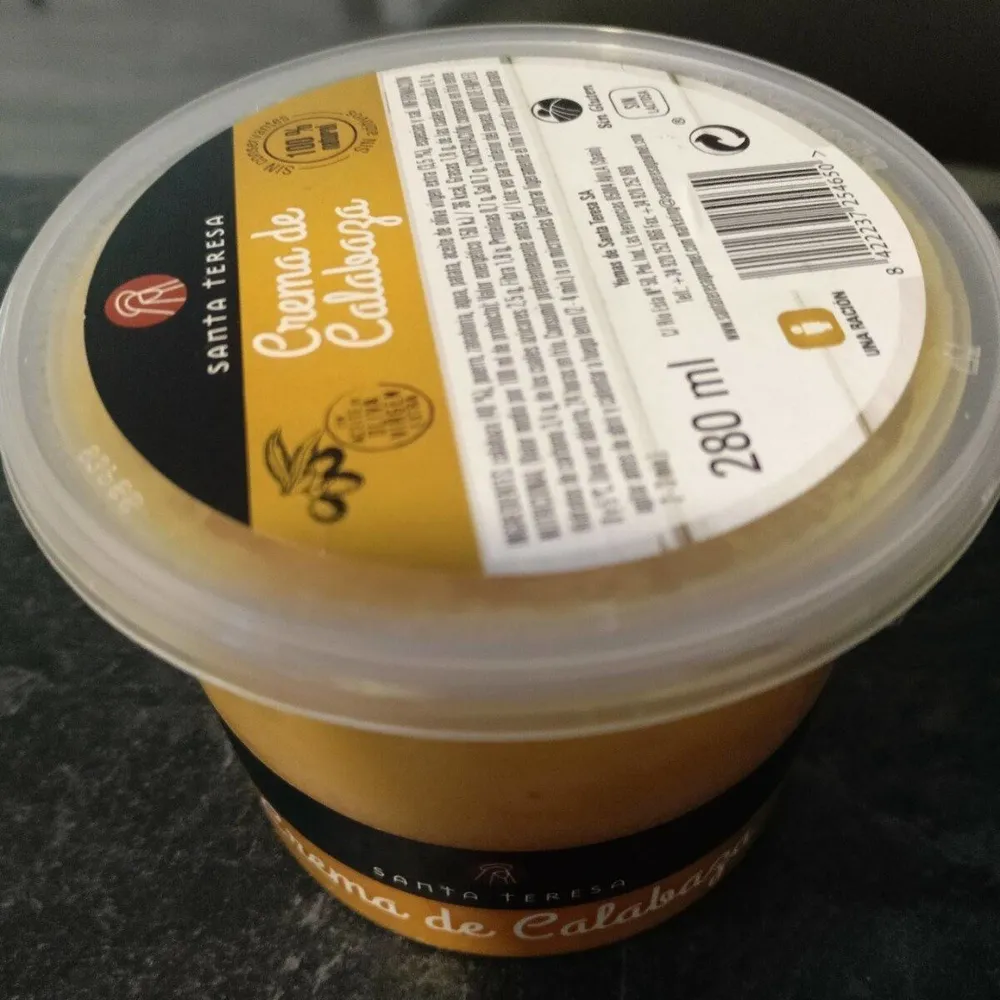 Crema de calabaza