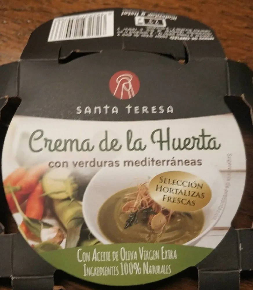 Crema de la huerta