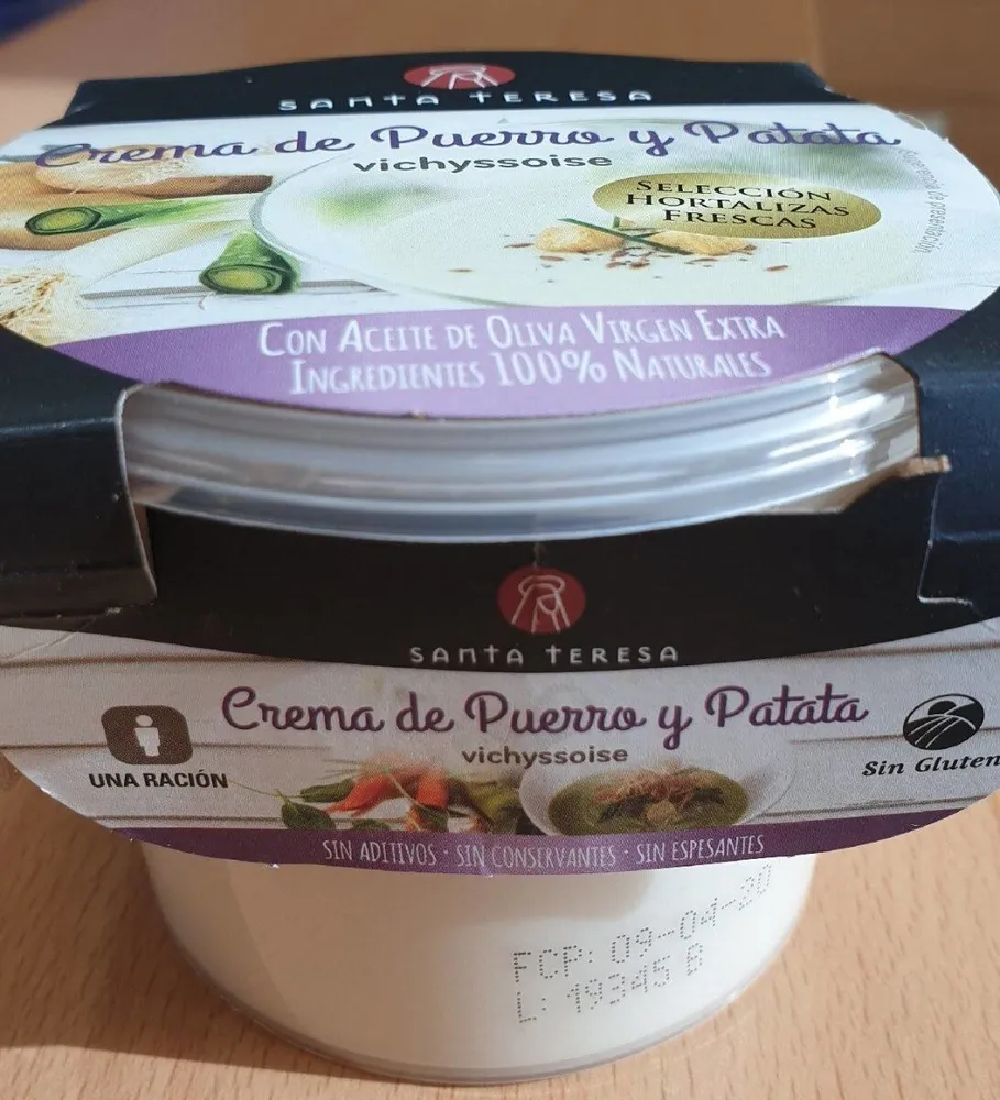 Crema de Puerro y Patata
