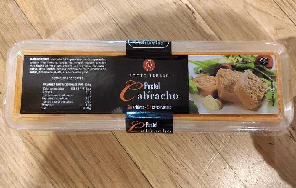 Pastel de cabracho