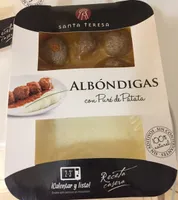 Albondigas con pure de patatas
