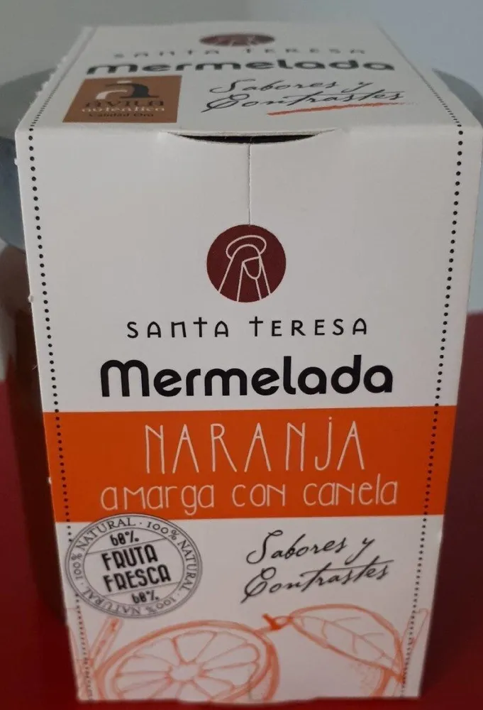 Mermelada Naranja amarga con canela