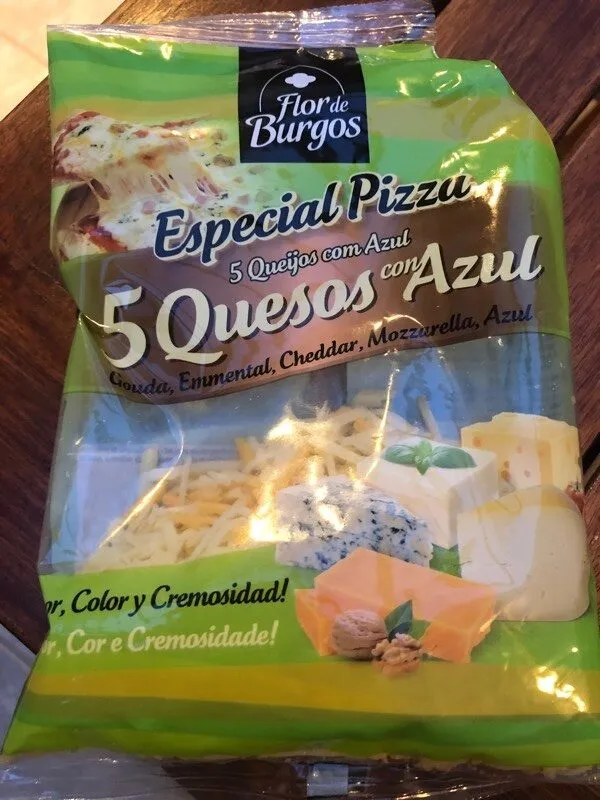 5 quesos con Azul
