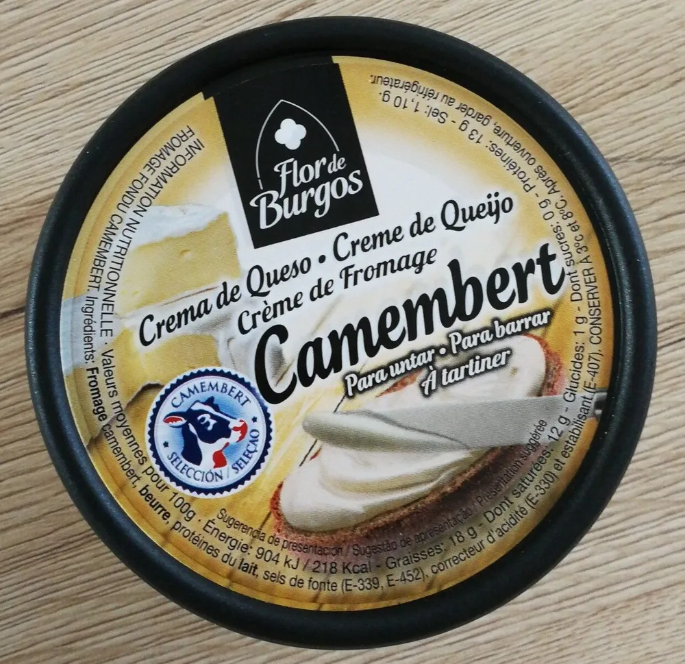 Queso Tgt Crema Camembert