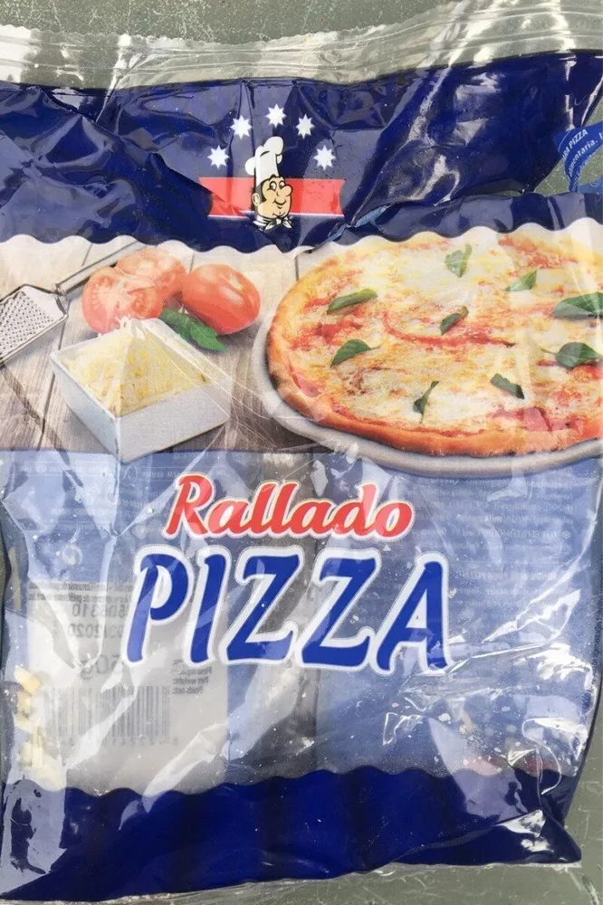 Rallado para pizza