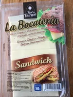 La Bocateria Queso, Sandwich
