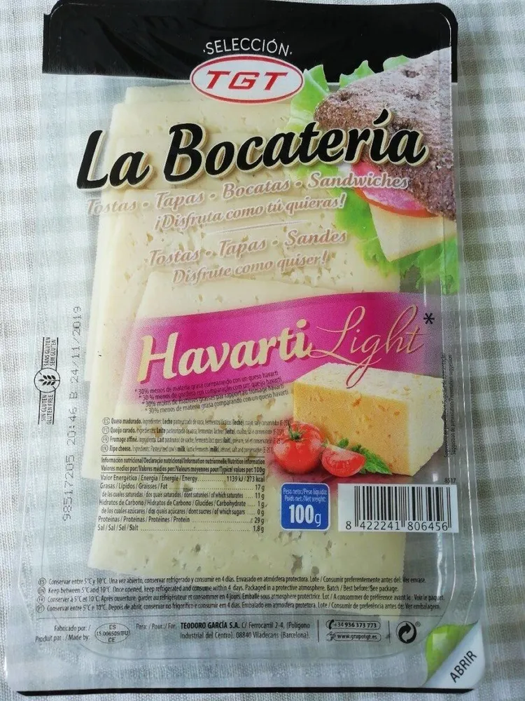Havarti light  - La bocateria
