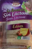 Queso edam lonchas sin gluten sin lactosa
