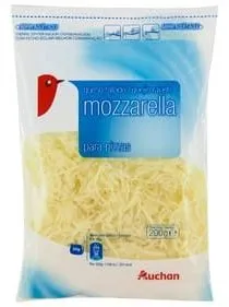 Queso rallado mozzarella