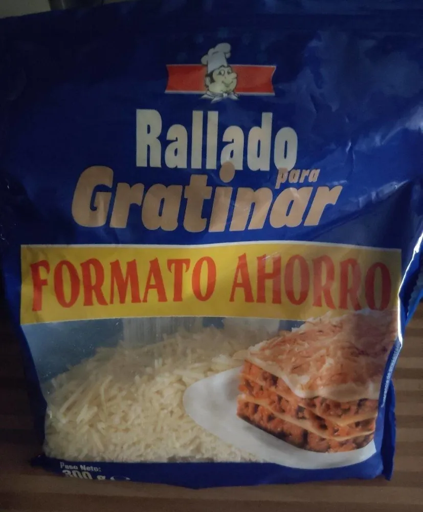 Rallado para gratinar