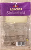 Lonchas queso sin lactosa