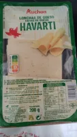 Lonchas de queso Havarti