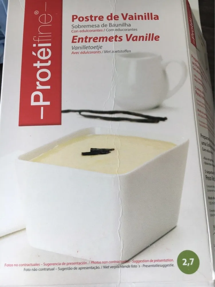 Entremet vanille