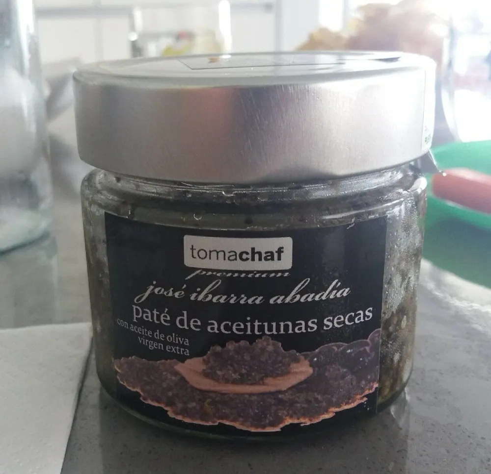 Paté de aceitunas secas