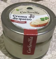 Crema de queso con pasas