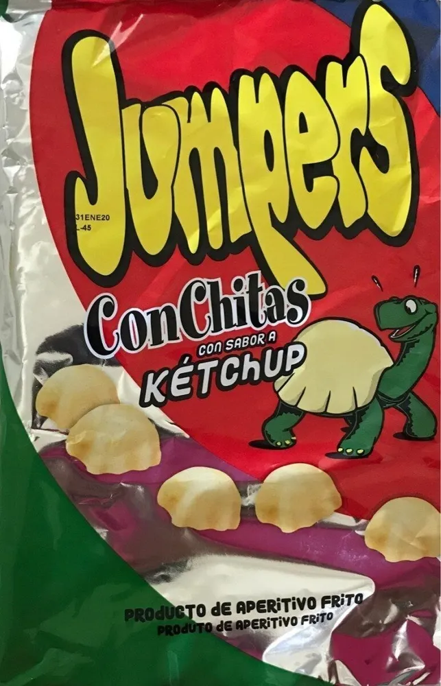 Jumpers conchitas sabor ketchup