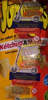 Palomitas ketchup y mostaza