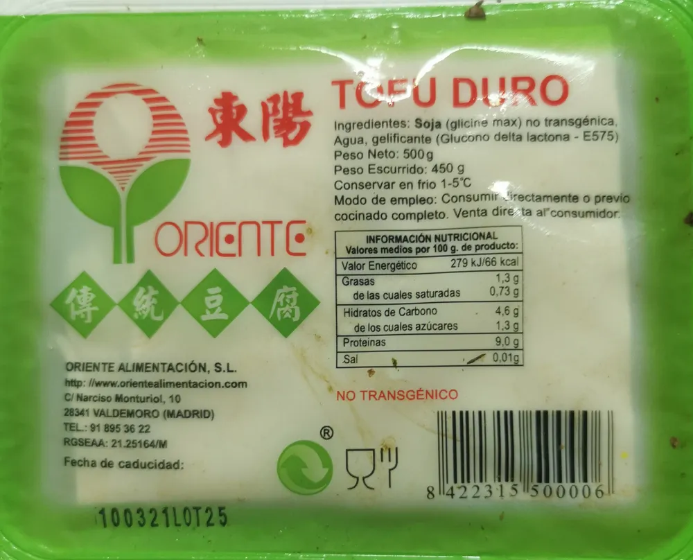 Tofu Duro