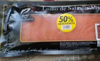 Lomos de salmón ahumado