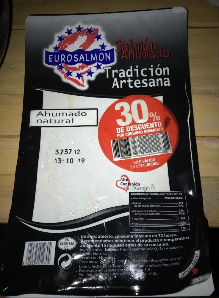 Salmón ahumado