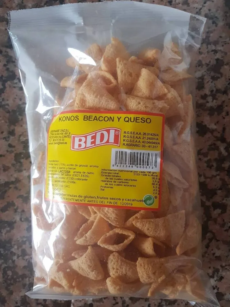 Konos bacon y queso