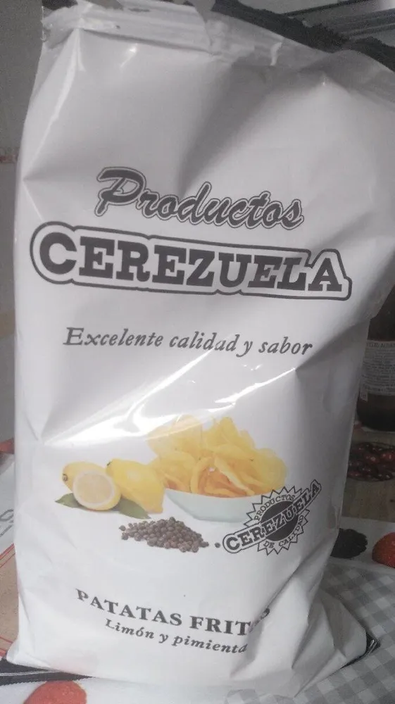 Patatas fritas limón y pimienta