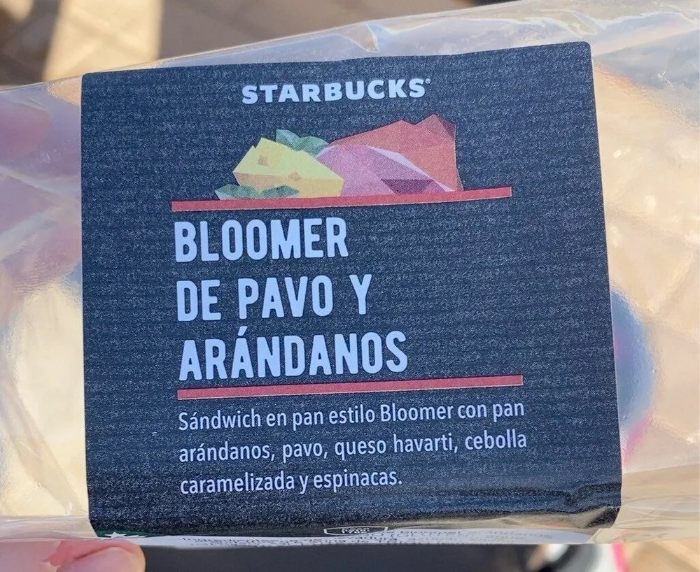 bloomer de pavo y arandanos