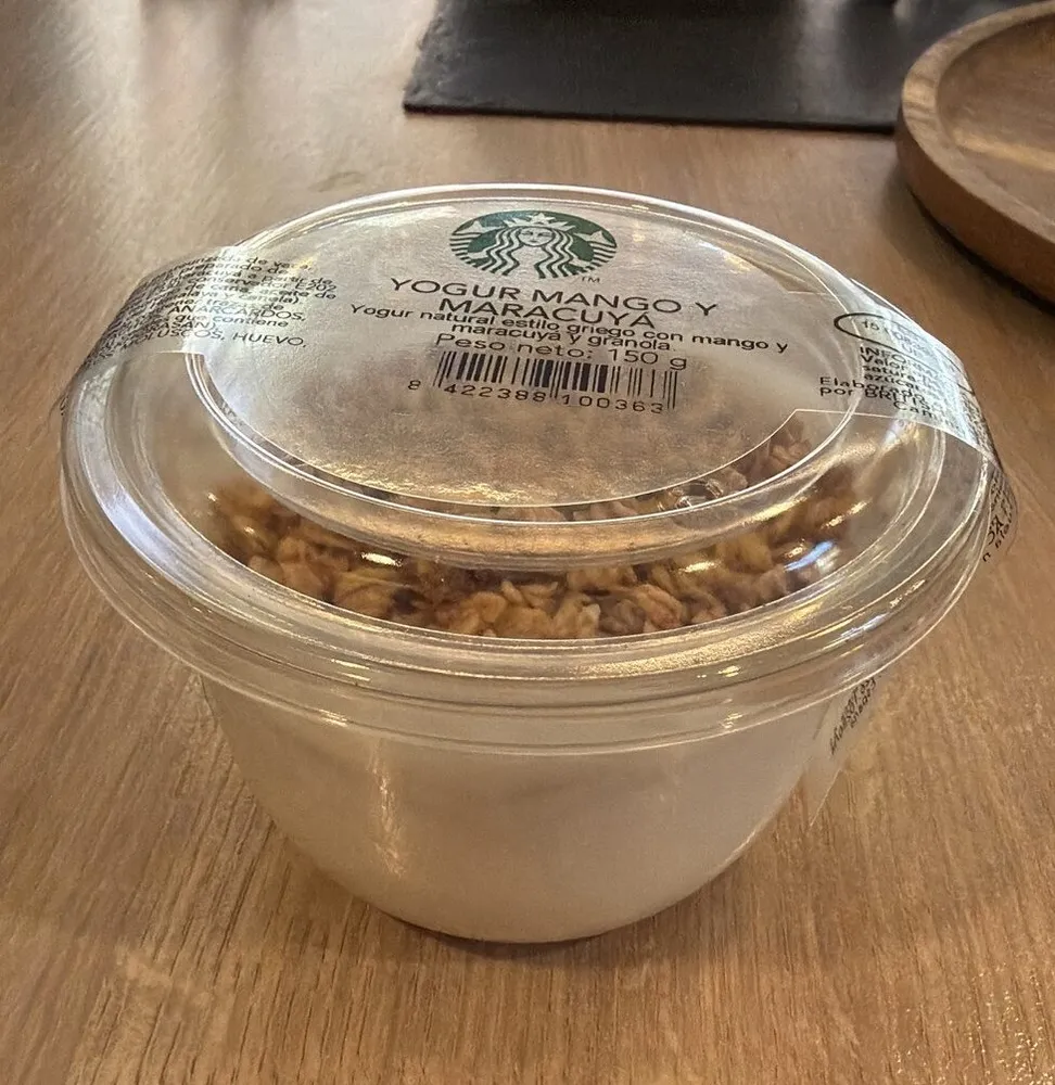 Yogur Mango Y Maracuyá