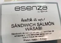SÁNDWICH SALMÓN WASABI