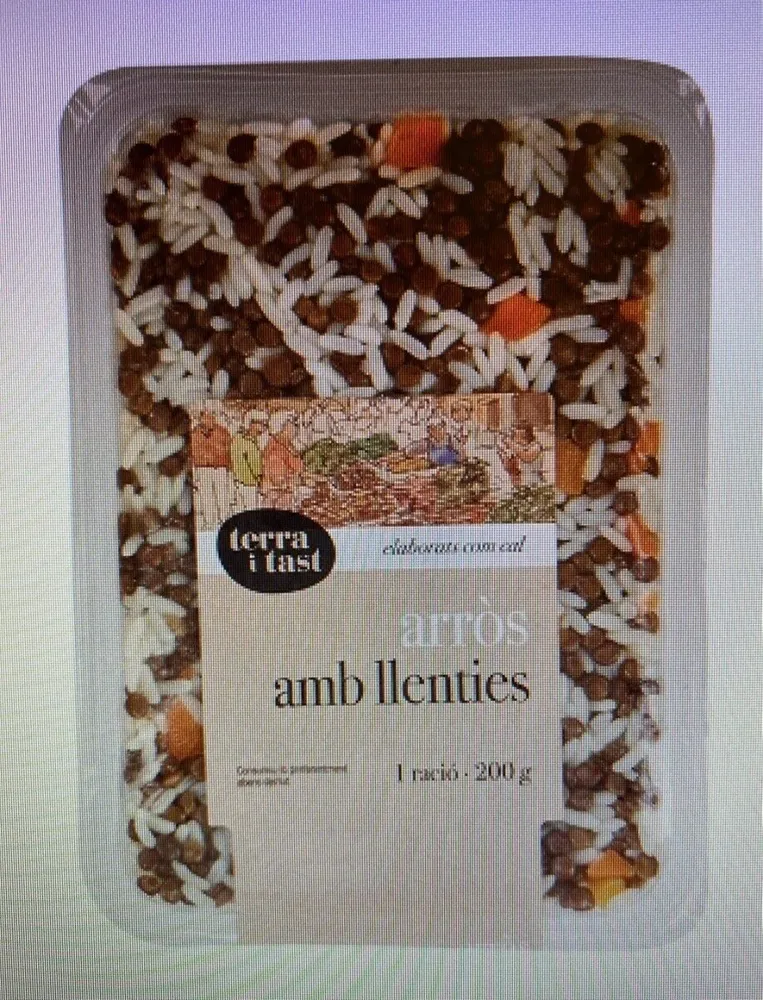 Arròs amb llenties