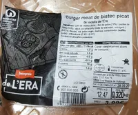 Burger meat de bistec picat