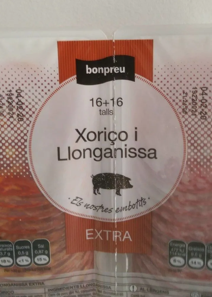 Xoriço i Llonganissa