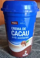 Crema de cacau amb avellanes