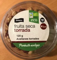 Fruita seca torrada avellanes torrades