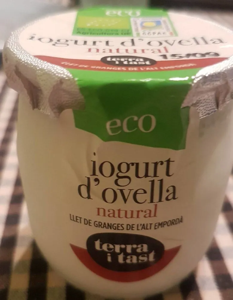 Iogurt d'ovella natural