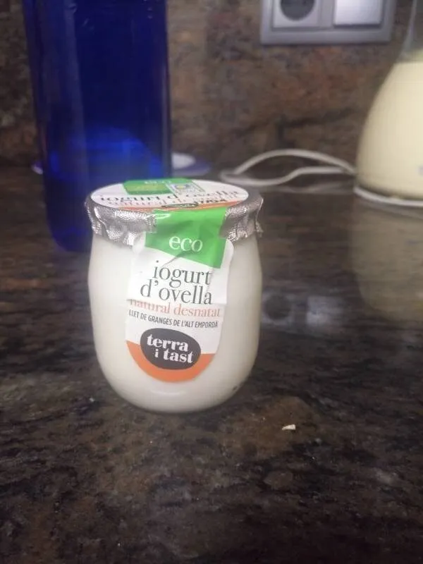 Iogurt ovella natural desnatat